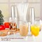50 Set 12 oz Disposable Clear Plastic Cups with Dome Lids and Straws, Durable Plastic Party Cups for Iced Coffee, Milk Tea, Assorted Beverages, Perfect for Parties, Wedding, Festival Events